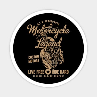 Motocycle legend motor custom Magnet
